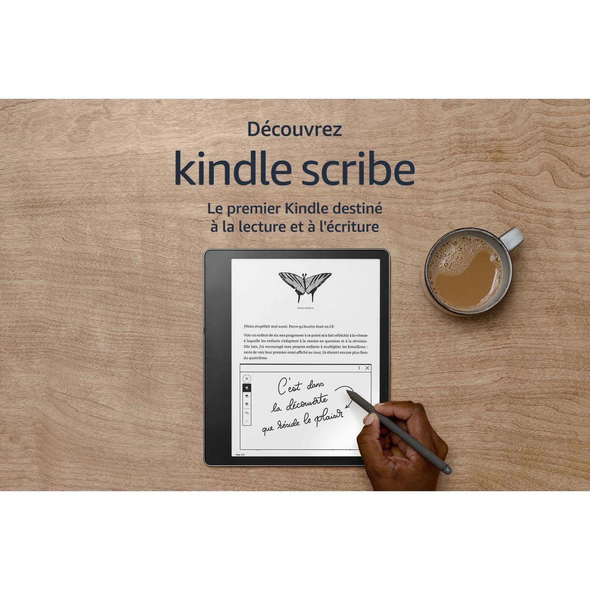 Voir la diapositive 2 : AMAZON Bloc-notes numérique Kindle Scribe