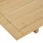 Voir la diapositive 3 : SECRET DE GOURMET Planche de Présentation sur Pied en Bambou  Rio  60cm Naturel