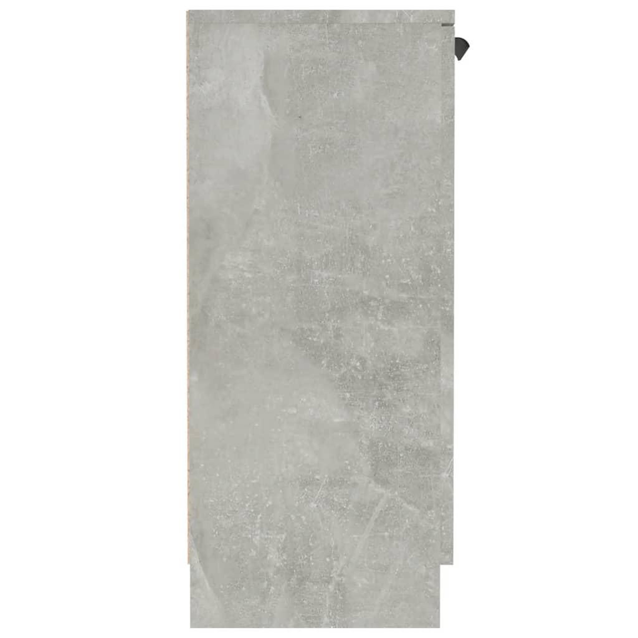 Voir la diapositive 4 : VIDAXL Buffet Gris beton 60x30x70 cm Bois d'ingenierie