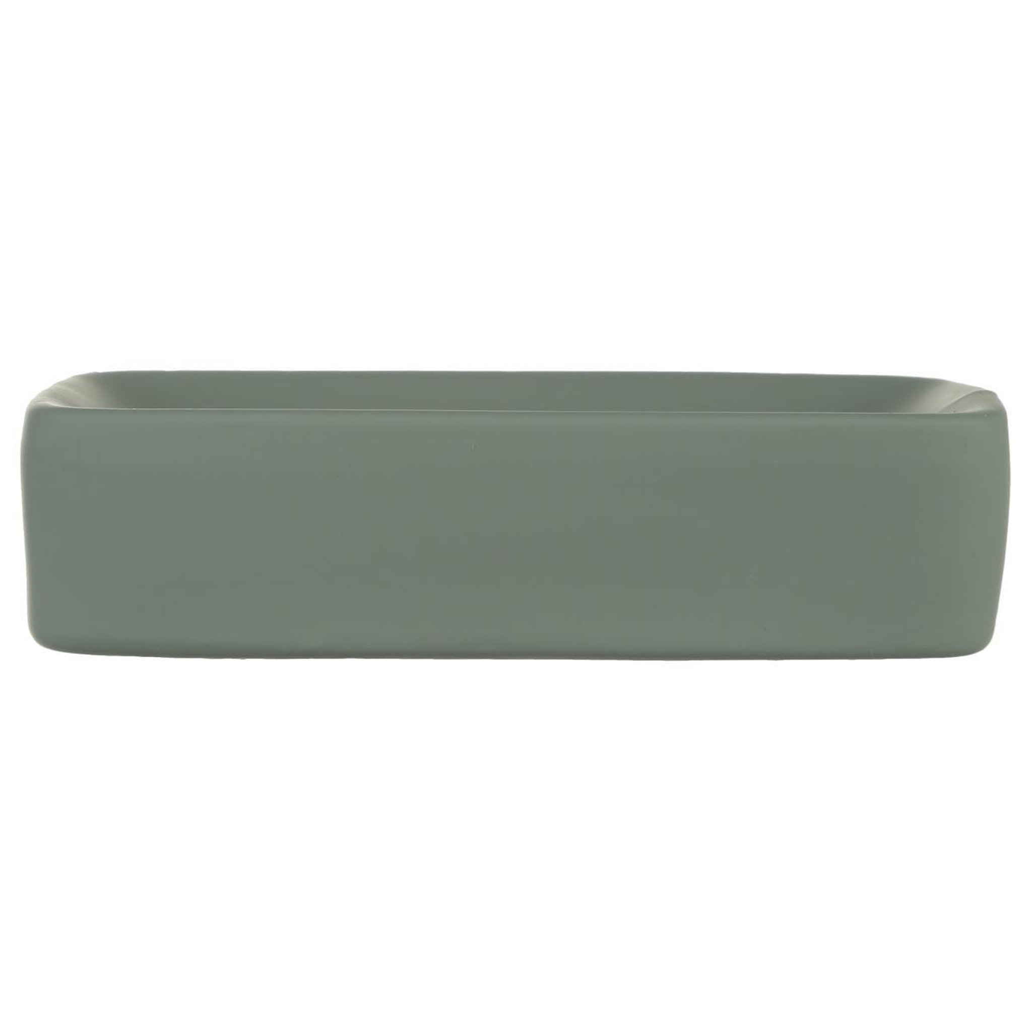 Voir la diapositive 2 : FIVE Porte Savon  Rubber  Gris