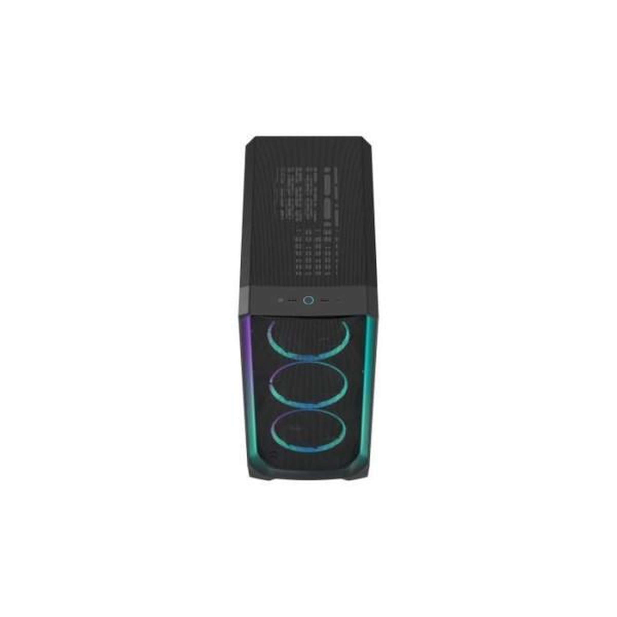 Voir la diapositive 5 : Fractal Design Boîtier PC - FRACTAL DESIGN - Meshify 3 Ambience Pro RGB - E-ATX (277 mm) - 3 ventilateurs - USB Type C de 20 Gbps - Noir