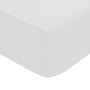 Voir la diapositive 2 : ATMOSPHERA Drap Housse 1 Personne  Percale  90x190cm Blanc