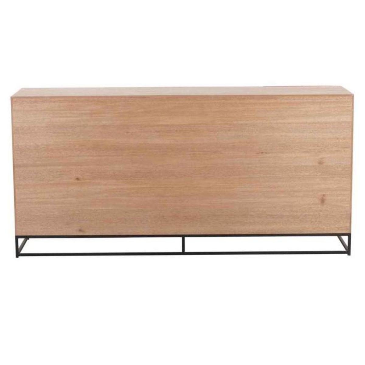 Paris Prix Buffet 4 Portes  Miraza  180cm Naturel & Noir