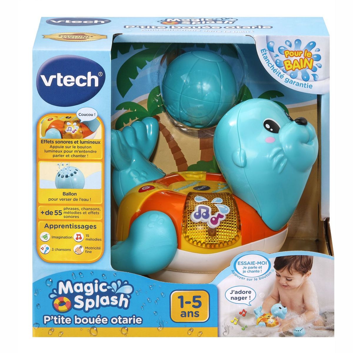 VTECH BABY Magic'Splash - P'tites Bouées Animaux