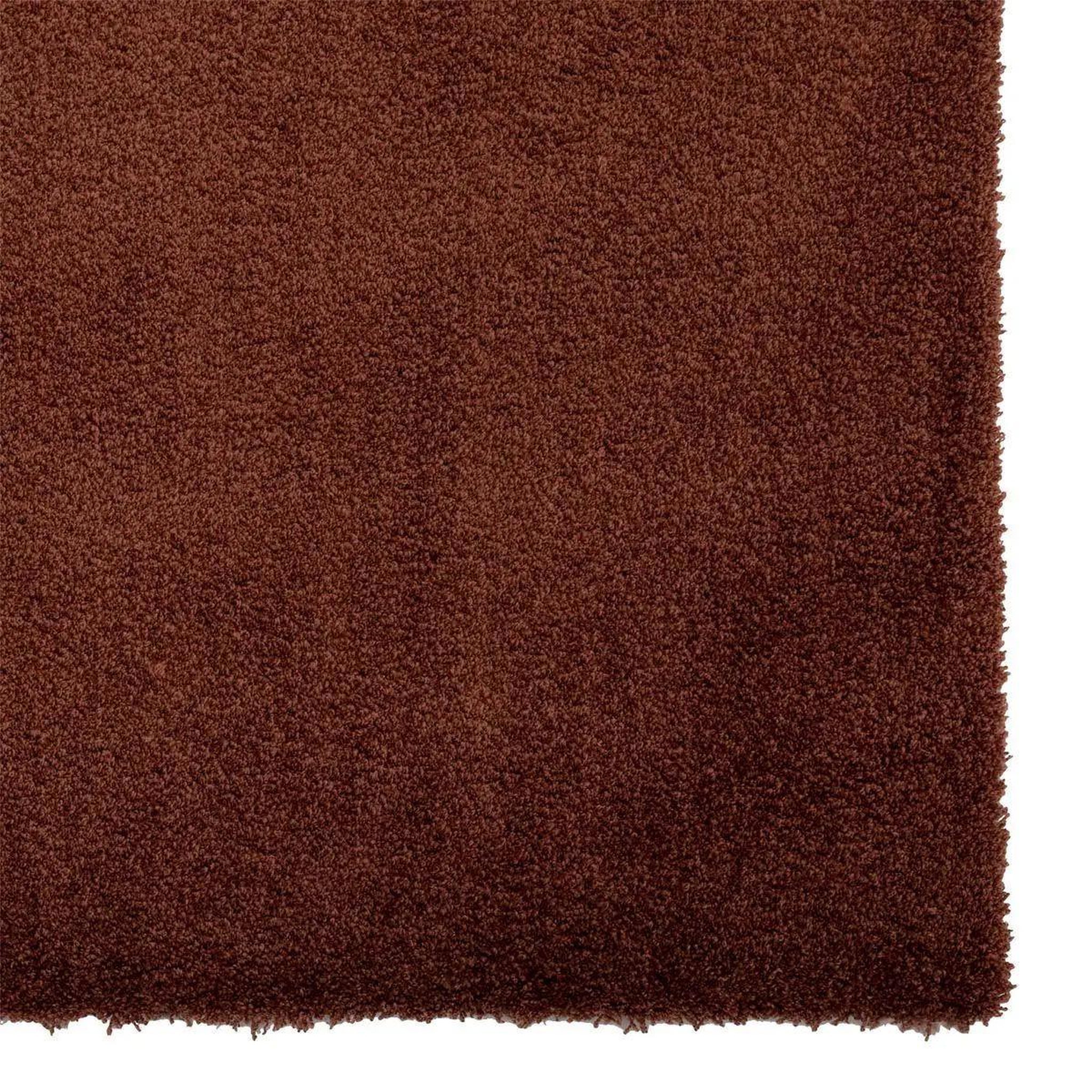 Voir la diapositive 3 : ATMOSPHERA Tapis déco uni  joanne  120x170cm terracotta
