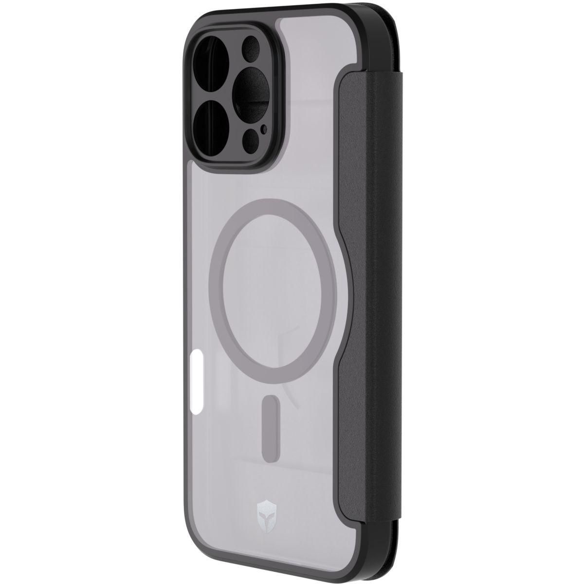 FORCE CASE Coque étui iPhone 16 pro Max MagSafe renforcé Noir