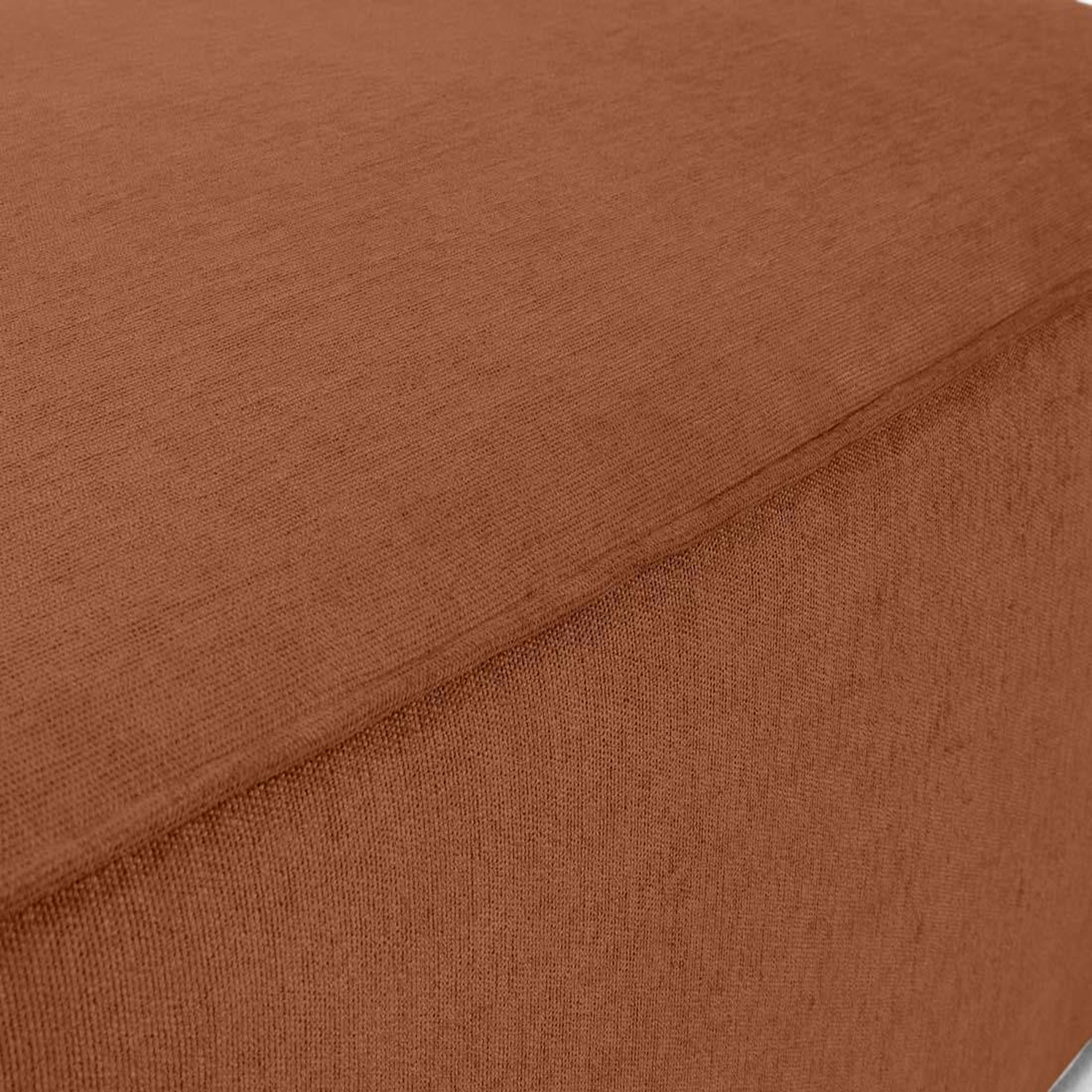 Voir la diapositive 6 : BEST MOBILIER Topaze - pouf - en tissu