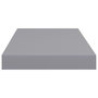 Voir la diapositive 5 : VIDAXL Etageres murales flottantes 2 pcs gris 50x23x3,8 cm MDF