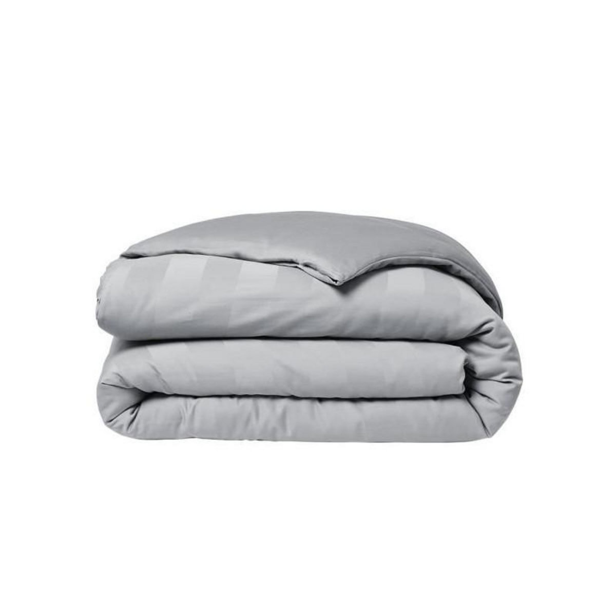 Today Parrure de lit TODAY Prestige - 220 x 240 cm - 2 personnes - 100% Satin de coton - Acier