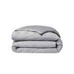 Today Parrure de lit TODAY Prestige - 220 x 240 cm - 2 personnes - 100% Satin de coton - Acier