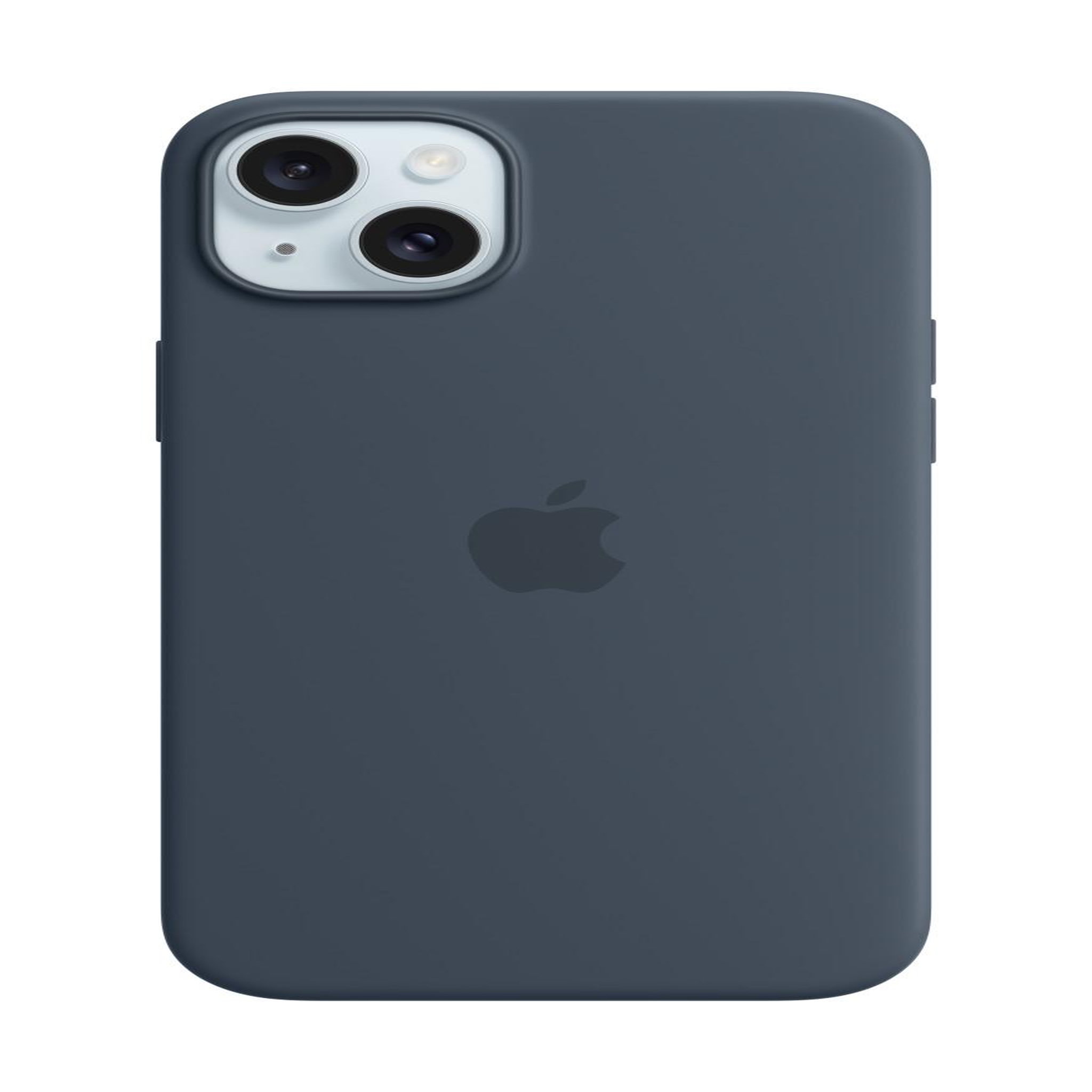 Voir la diapositive 2 : APPLE Apple Coque en silicone avec MagSafe pour iPhone 15 Plus Bleu orage