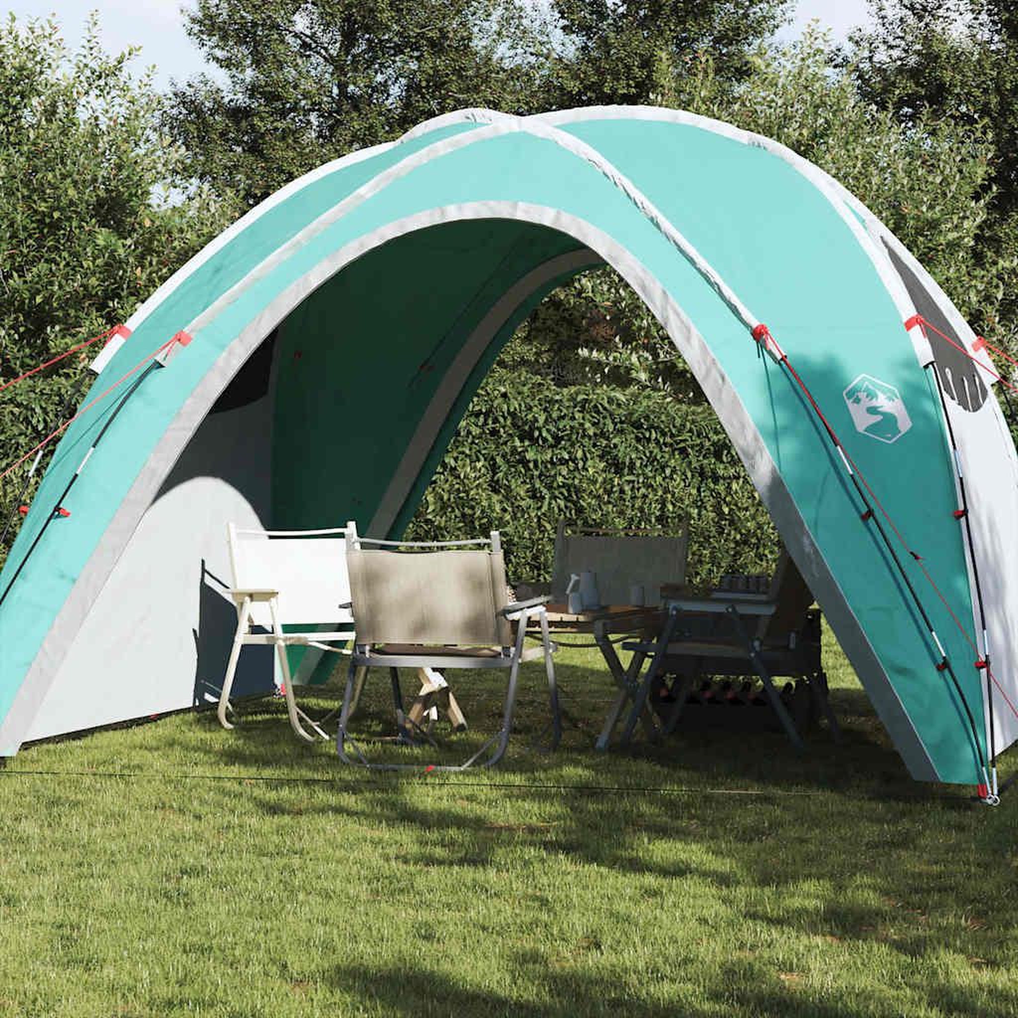 VIDAXL Tente de reception vert impermeable