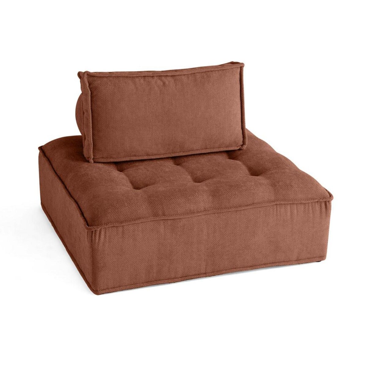 LISA DESIGN Marisol - module d'assise - velours texturé