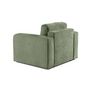 Voir la diapositive 4 : BEST MOBILIER Miro - fauteuil en velours texturé