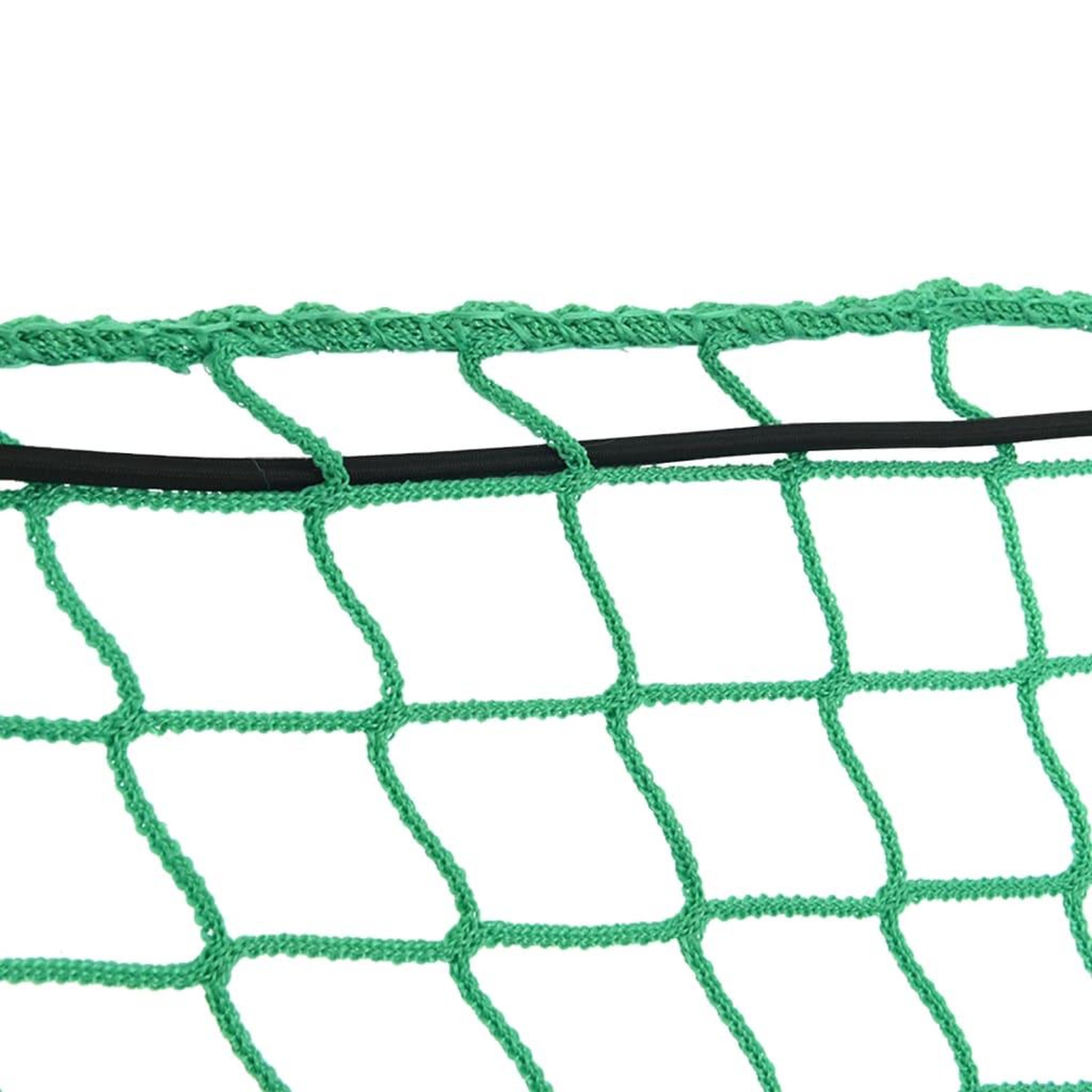 Voir la diapositive 5 : VIDAXL Filet pour remorque avec corde elastique vert 3,5x2,5 m PP