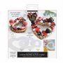 Voir la diapositive 2 : Paris Prix Lot de 3 Pochoirs Cake  Love  20cm Blanc