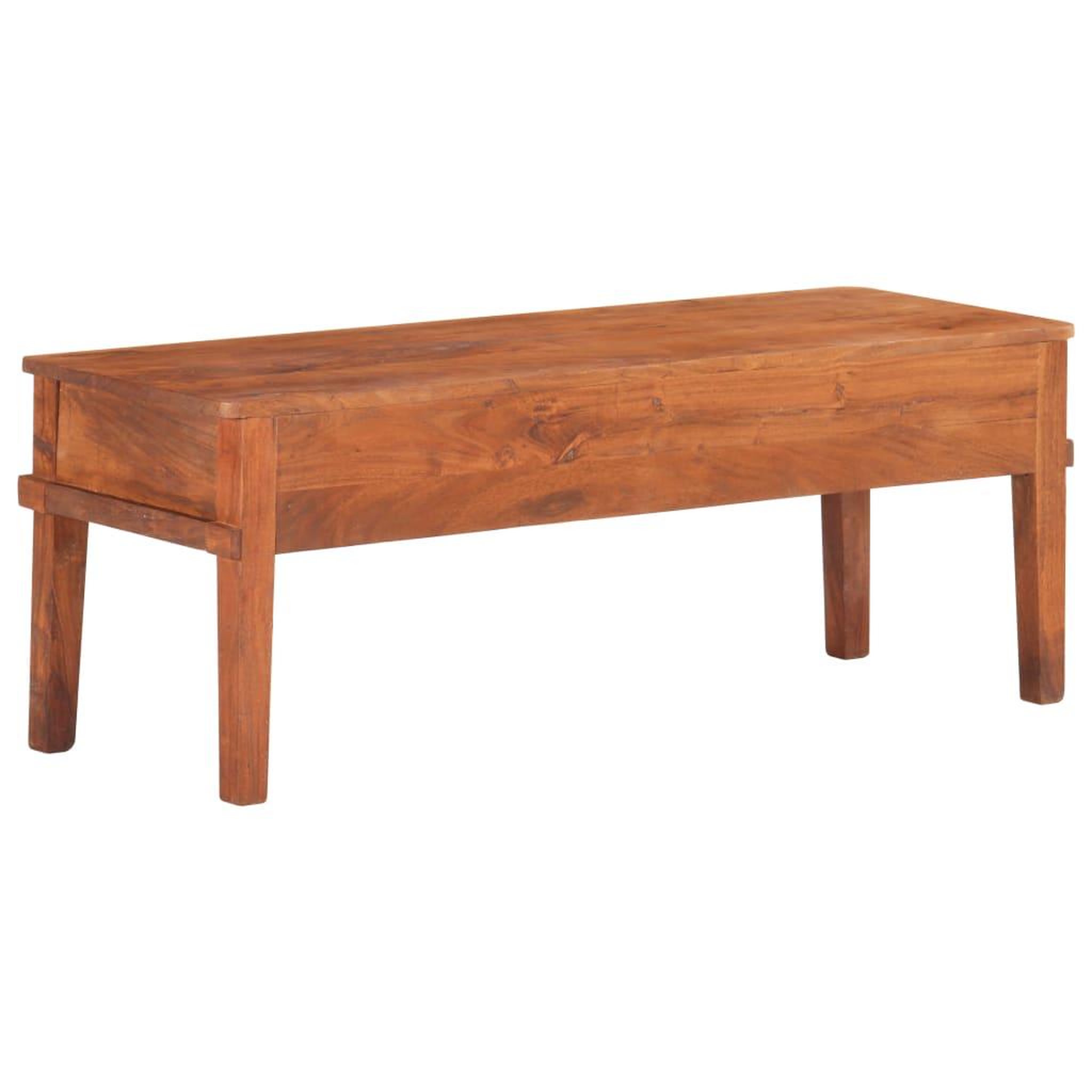 Voir la diapositive 4 : VIDAXL Meuble TV 110x40x41 cm Bois d'acacia massif