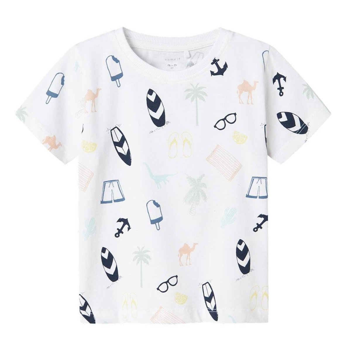 NAME IT T-Shirt Blanc Garçon Name it Jer