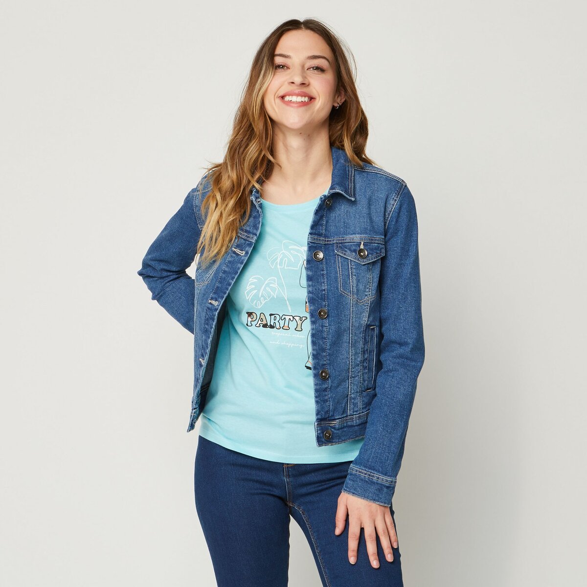 Jean in best sale extenso auchan femme