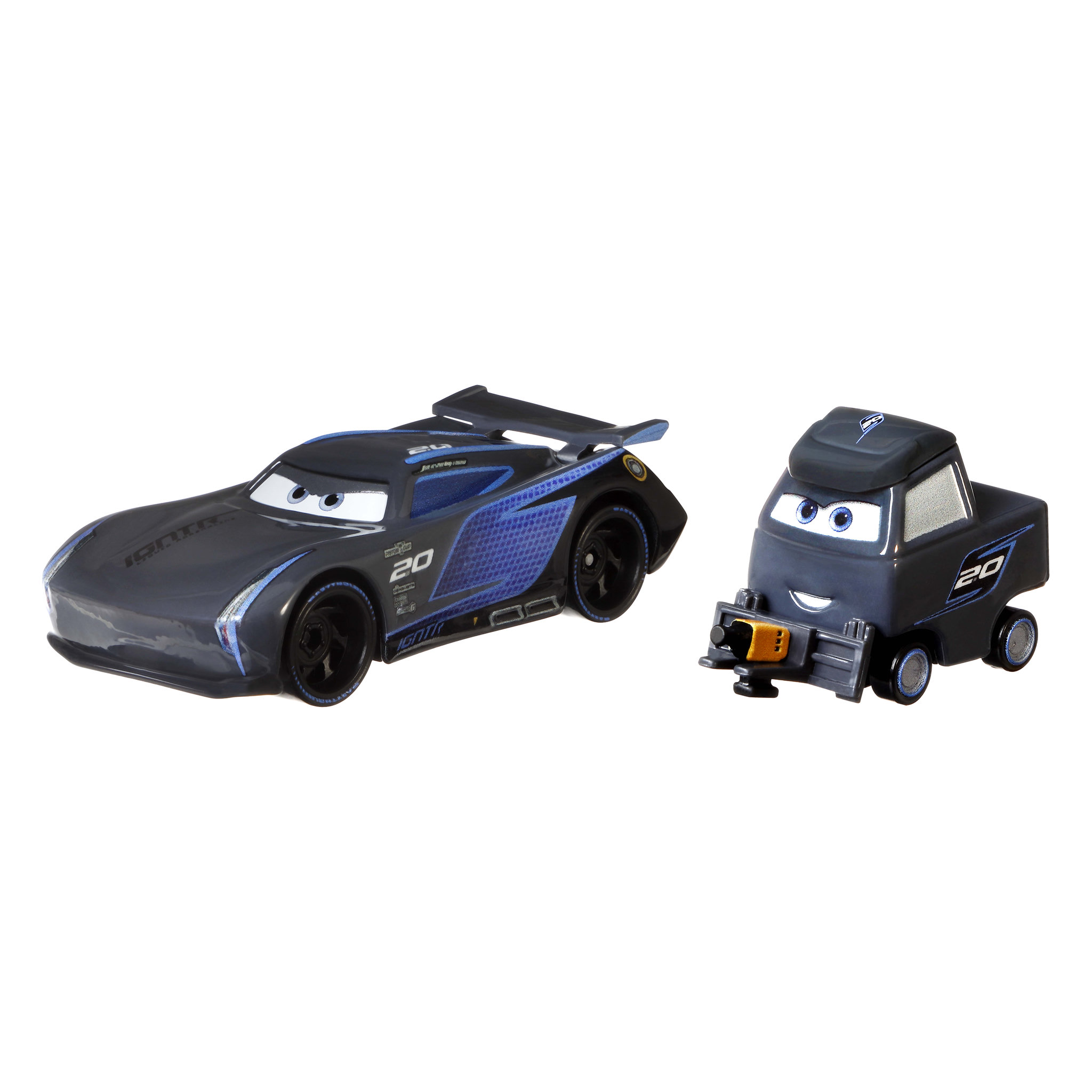 Voir la diapositive 1 : MATTEL Mattel Pack de 2 véhicules - Cars - Jackson Storm et Laura Spinwell