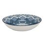 Voir la diapositive 3 : Paris Prix Service de Table 12 Pièces  Mandala  27cm Bleu