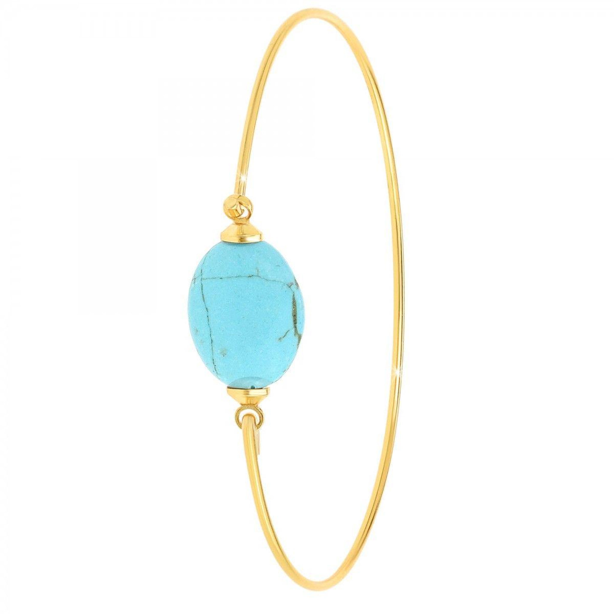 SC BOHEME Bracelet SC Bohème orné d'une pierre turquoise