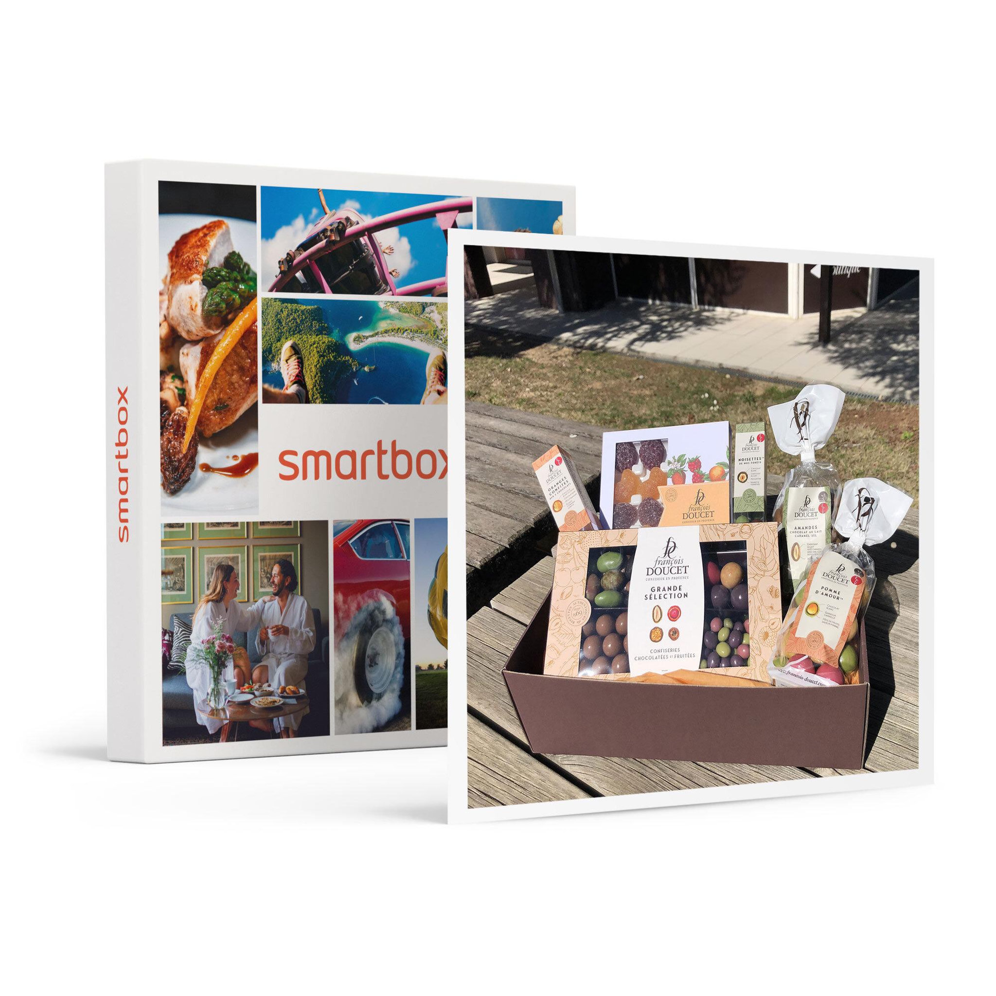 Voir la diapositive 1 : Smartbox Gourmandise à domicile : coffret de chocolats et de friandises provençales - Coffret Cadeau Gastronomie