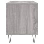 Voir la diapositive 5 : VIDAXL Armoire a disques sonoma gris 100x38x48 cm bois d'ingenierie