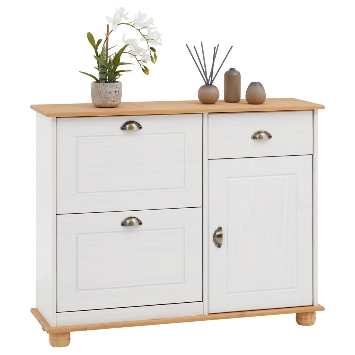 IDIMEX Meuble à chaussures en pin COLMAR