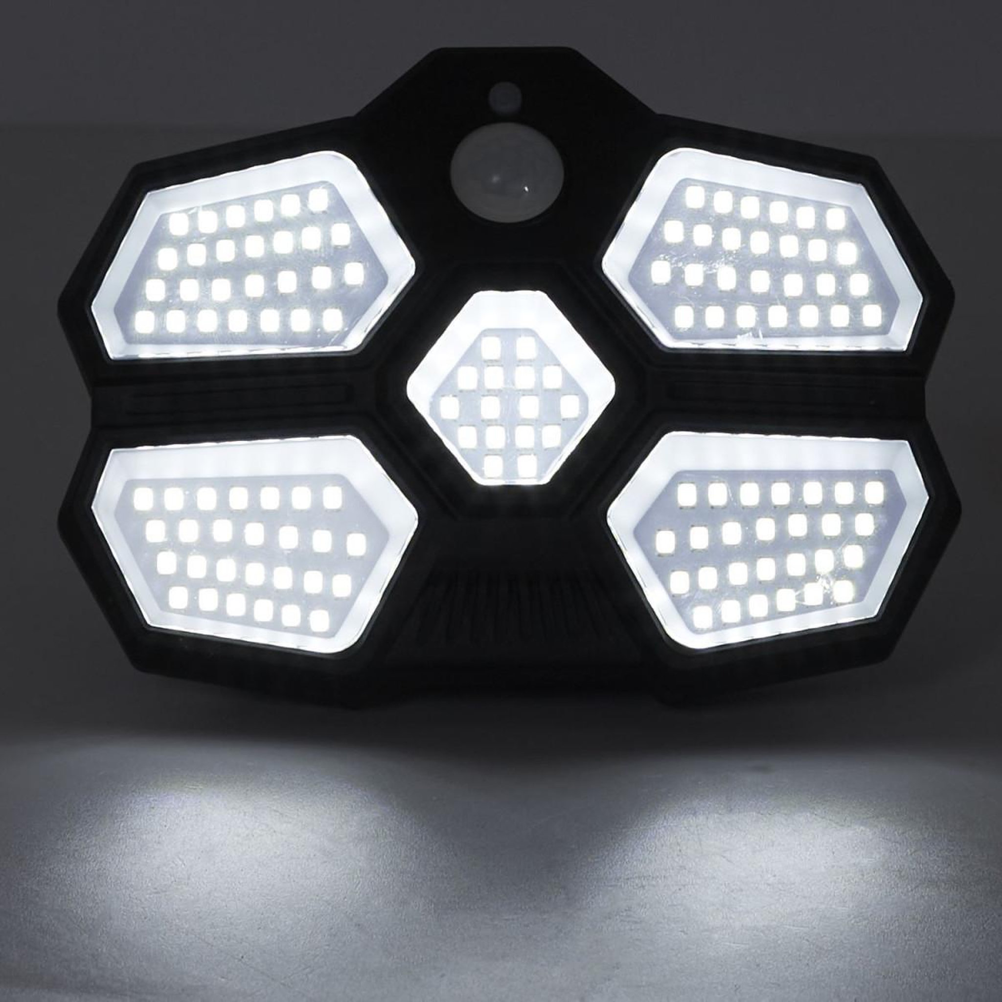Voir la diapositive 6 : Je cherche une idee Projecteur Extérieur Solaire  Mouvement  13cm Noir