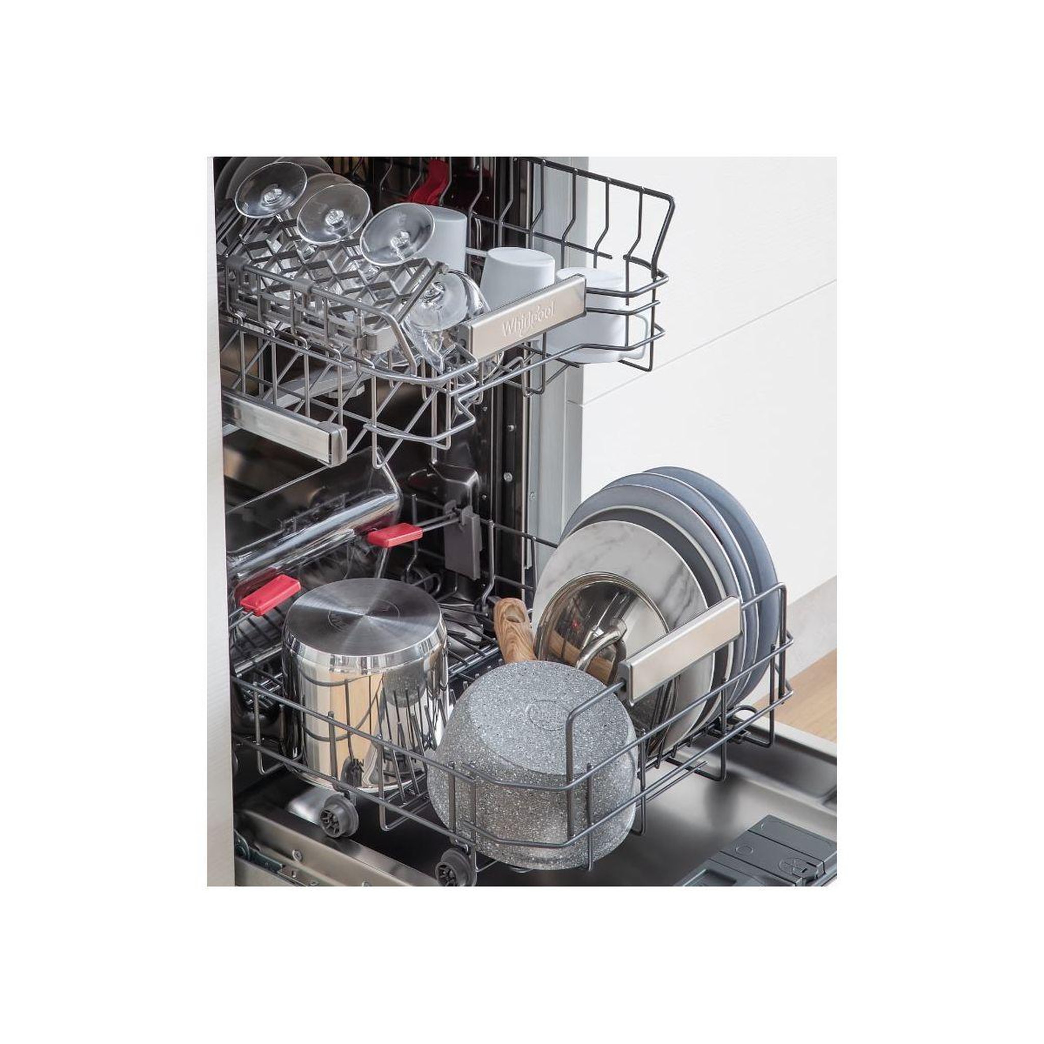 Voir la diapositive 3 : Whirlpool Lave vaisselle 45 cm WSFO3T223P