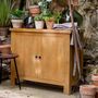Voir la diapositive 5 : Paris Prix Buffet 2 Portes Design  Ajmal  90cm Marron