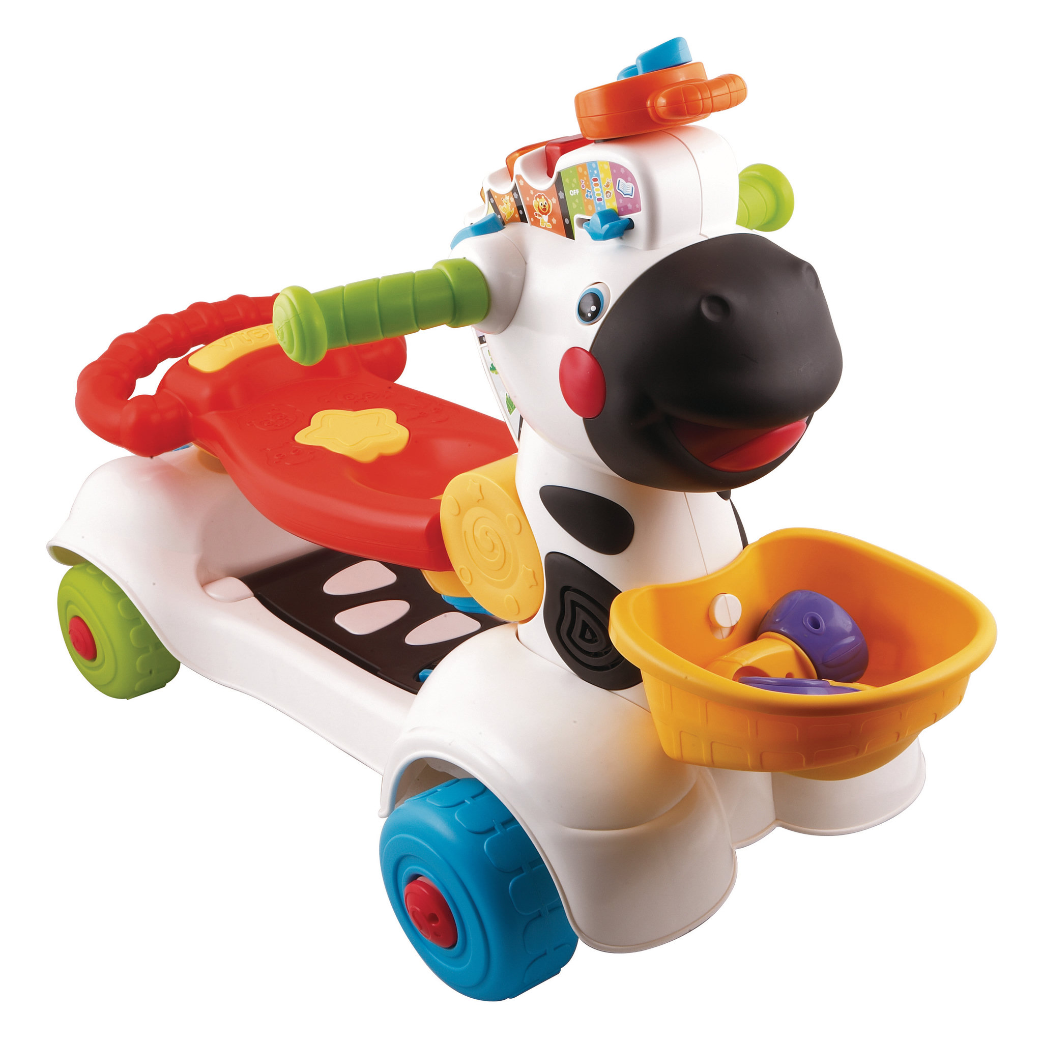 Voir la diapositive 1 : VTECH Trottino mon zèbre rigolo