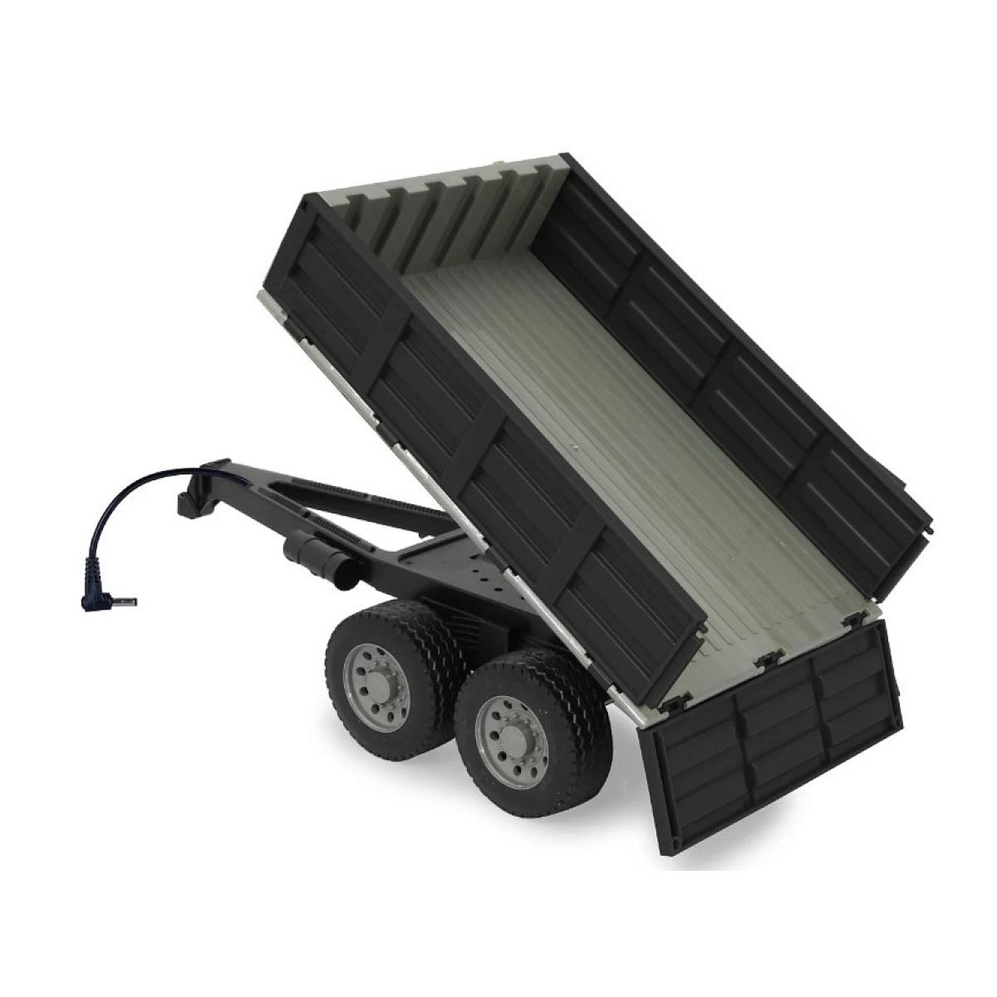 Voir la diapositive 2 : Jamara Benne noire pour tracteur RC 1:16