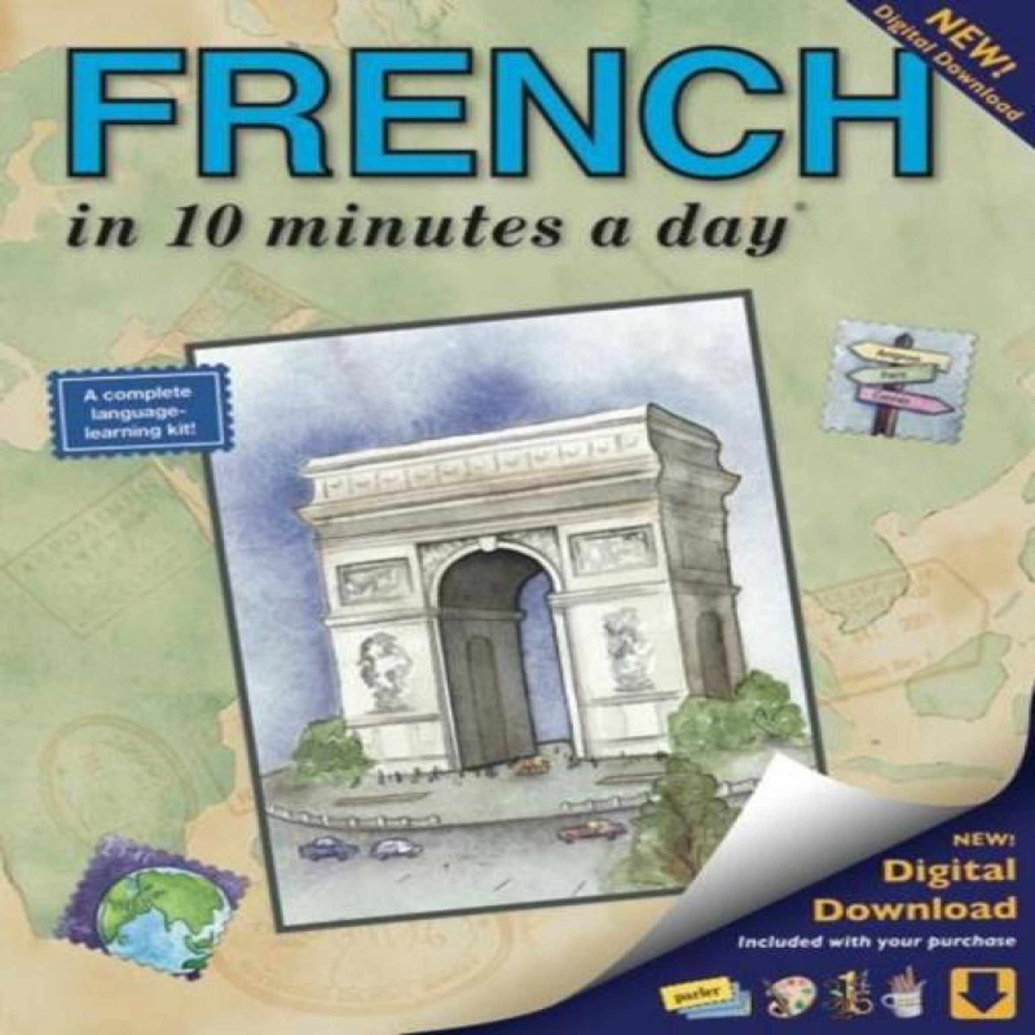 LIVRES FRENCH in 10 minutes a day