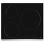 Voir la diapositive 1 : BRANDT Table de cuisson induction 60cm 3 feux 7400w noir - bpi1639kx