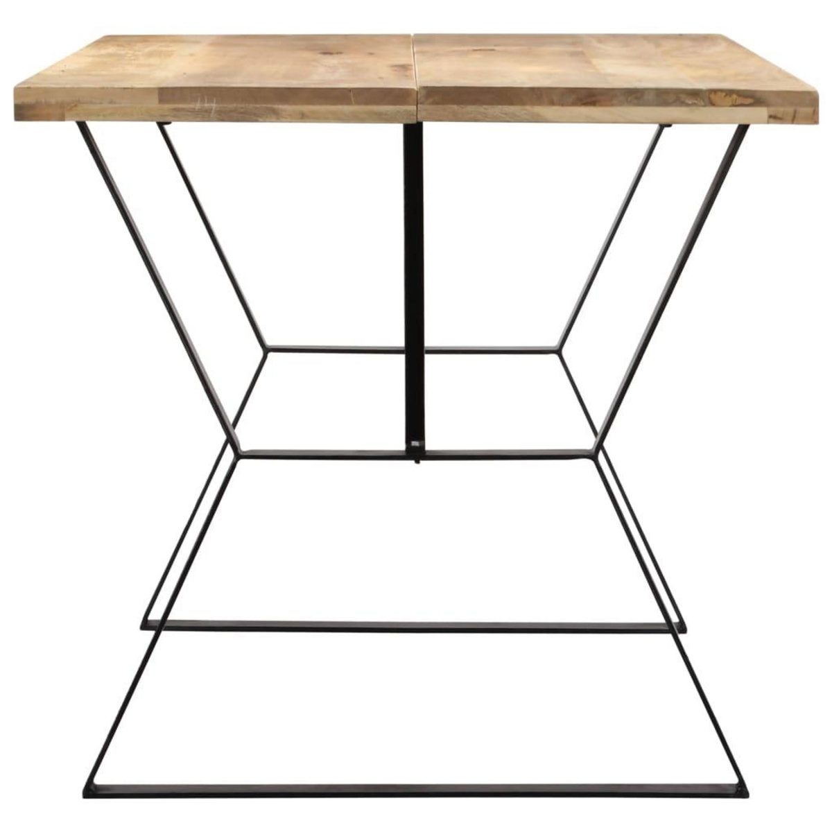 VIDAXL Table a manger 140x80x76 cm Bois de manguier massif