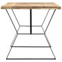 Voir la diapositive 3 : VIDAXL Table a manger 140x80x76 cm Bois de manguier massif