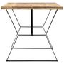Voir la diapositive 3 : VIDAXL Table a manger 140x80x76 cm Bois de manguier massif