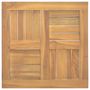 Voir la diapositive 2 : VIDAXL Dessus de table carre 50x50x2,5 cm Bois de teck massif
