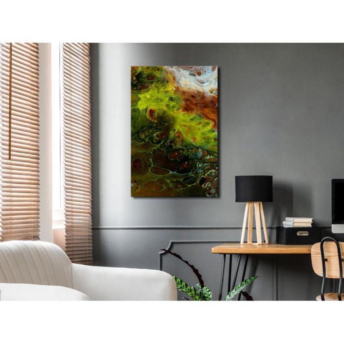 Paris Prix Tableau Imprimé  Green Elements