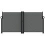 Voir la diapositive 3 : VIDAXL Auvent lateral retractable anthracite 120x1200 cm