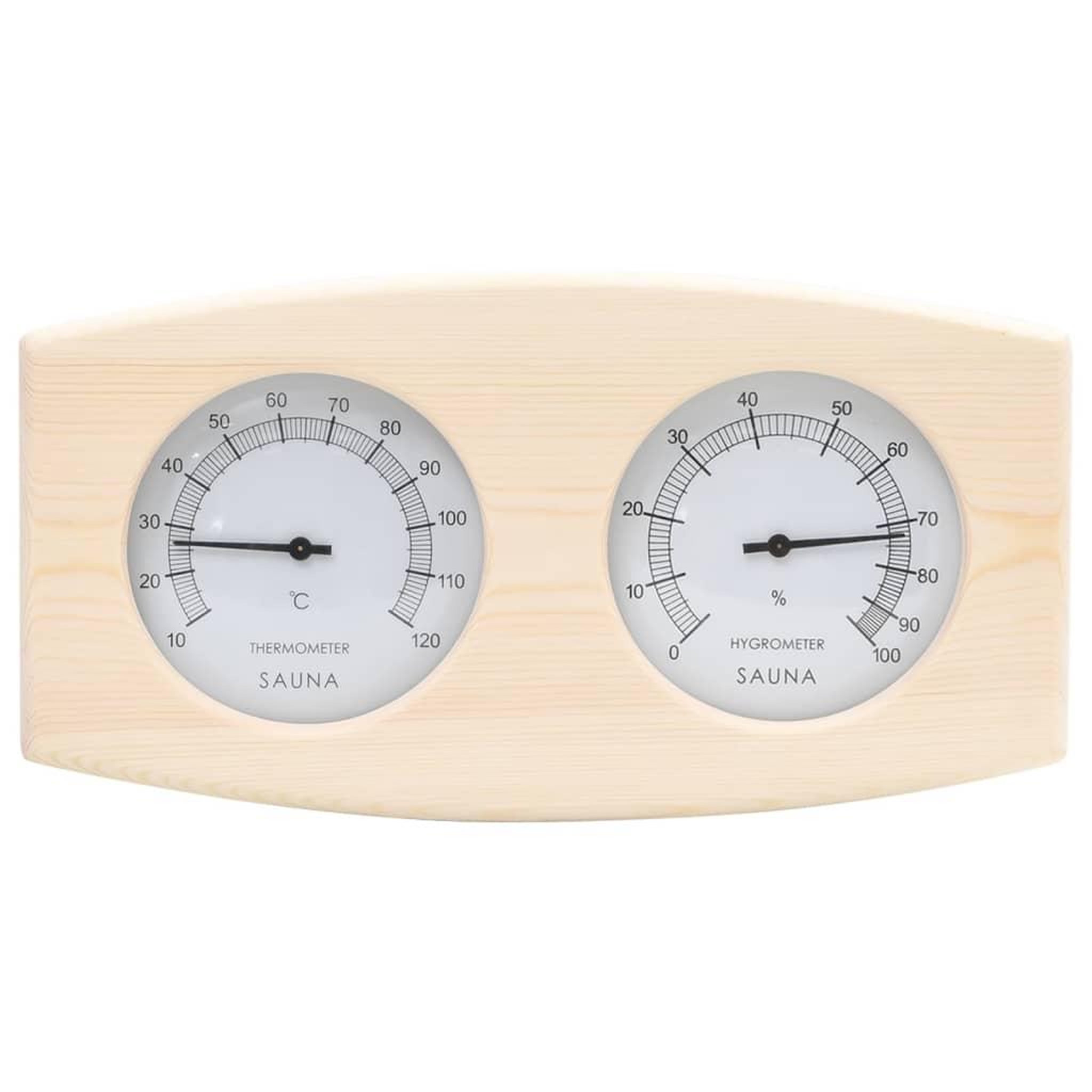 Voir la diapositive 3 : VIDAXL Ensemble 2 en 1 hydrothermographe et minuterie a sable de sauna