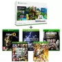 Console Xbox One S 1To Minecraft Creator + Dragon Ball FighterZ + Call of Duty WWII + Star Wars Battlefront II + GTA V + Fallout 76