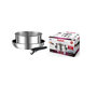 Voir la diapositive 2 : TEFAL Lot de poêle 24cm + casserole 20cm  + poignée - L9408672