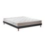 Voir la diapositive 5 : IDLITERIE Ensemble matelas 100% latex 3 zones PURE avec sommier - confort français