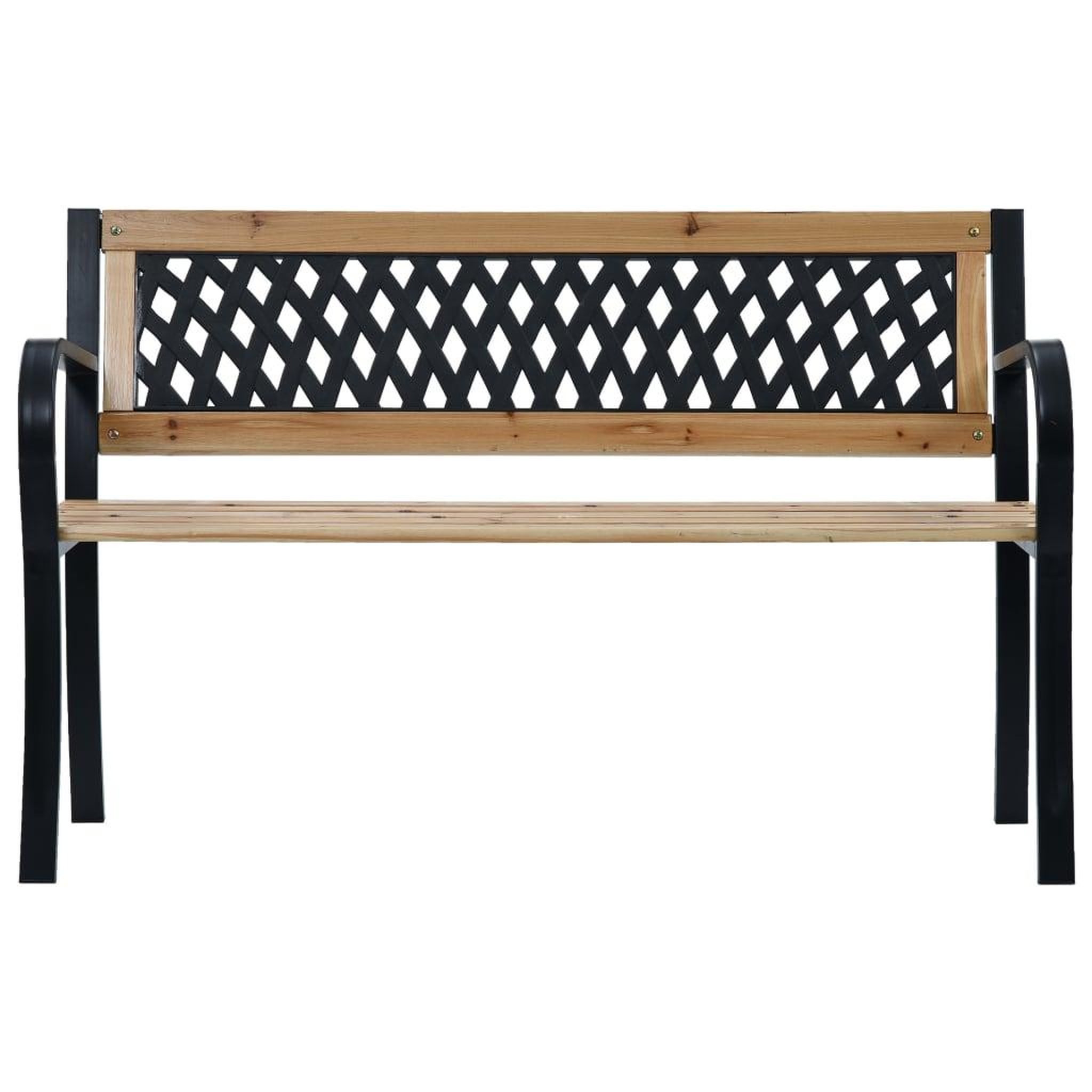 Voir la diapositive 2 : VIDAXL Banc de jardin 120 cm Bois