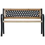 Voir la diapositive 2 : VIDAXL Banc de jardin 120 cm Bois