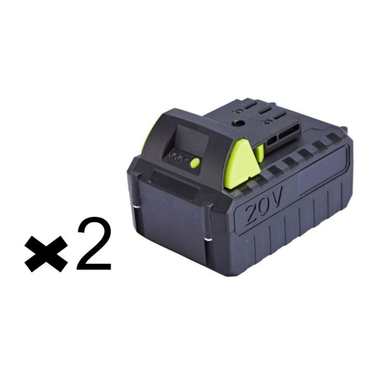 GARDENSTAR Tronçonneuse 40V + 2 batteries 20V 4AH + 1 chargeur