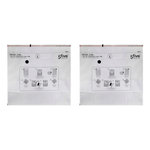 FIVE Lot de 2 Sacs Compresseurs  Airless L  104cm Transparent